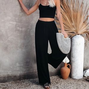 Vici lovely linen blend pants